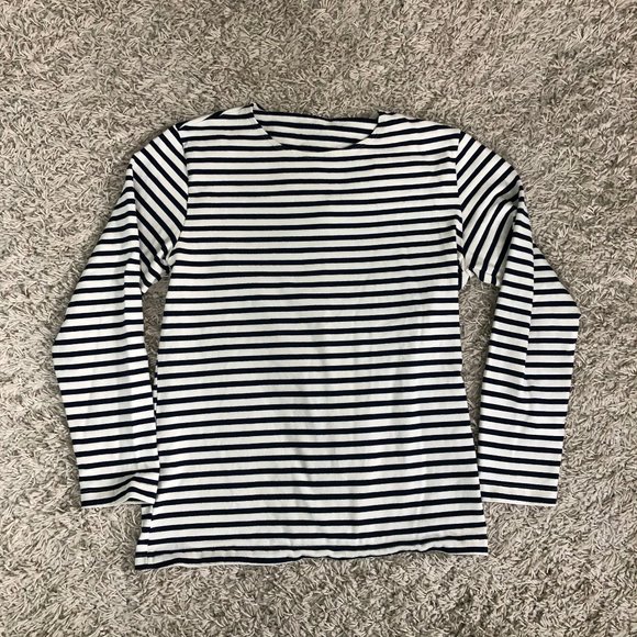 American Apparel Tops - American Apparel Striped Long Sleeve Top